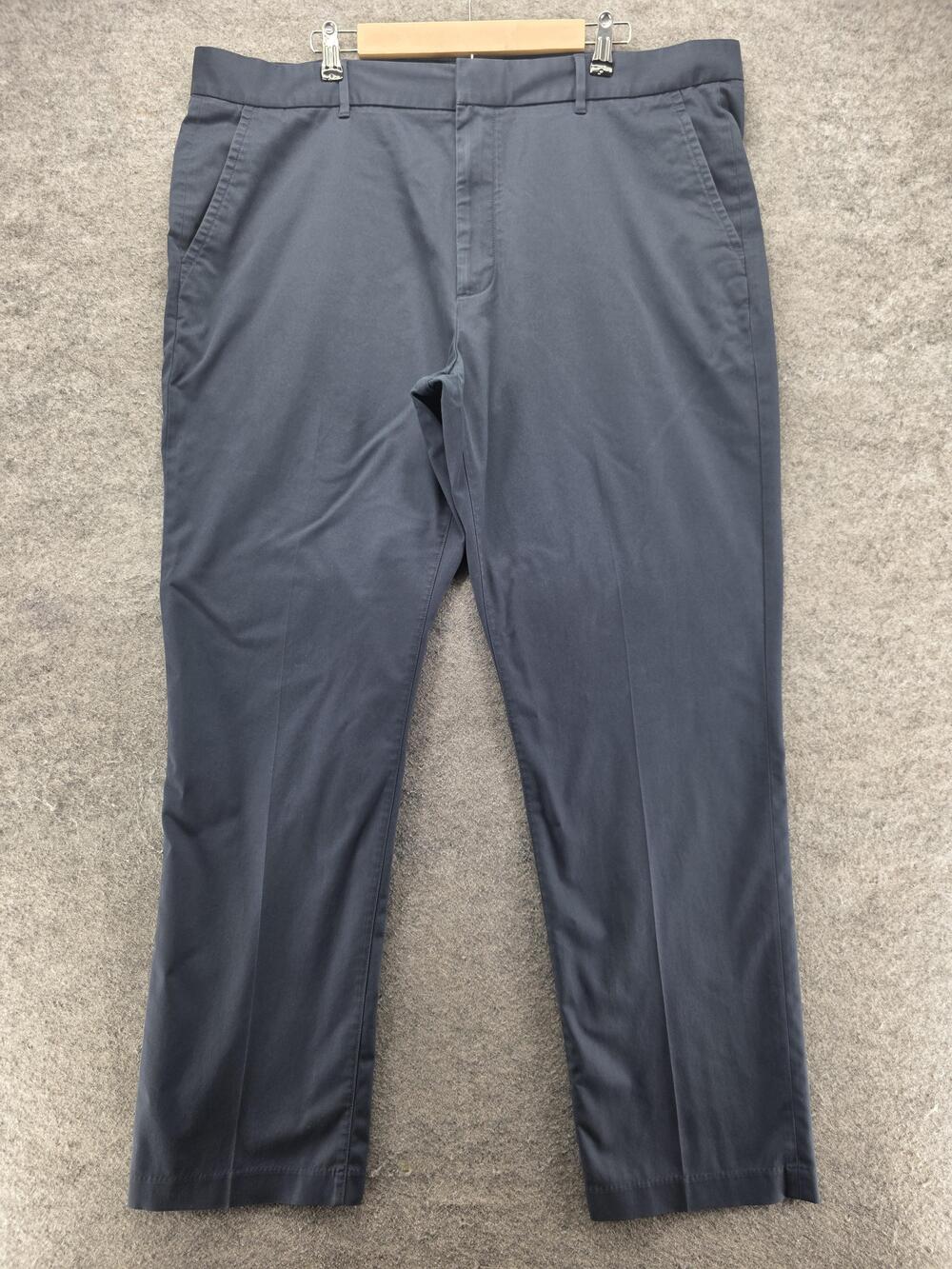 Bonobos Pants Mens 42x34 Blue Chino Straight Stretch Cotton Spandex Monday